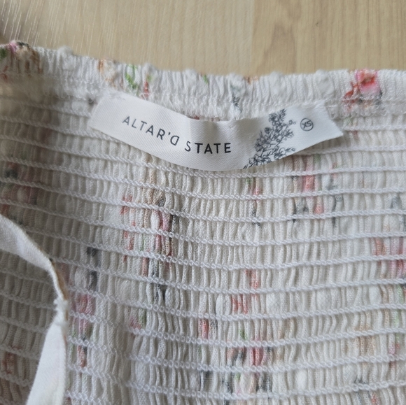 Altar'd State Floral Mini Dress Size XS NWT - Picture 9 of 10